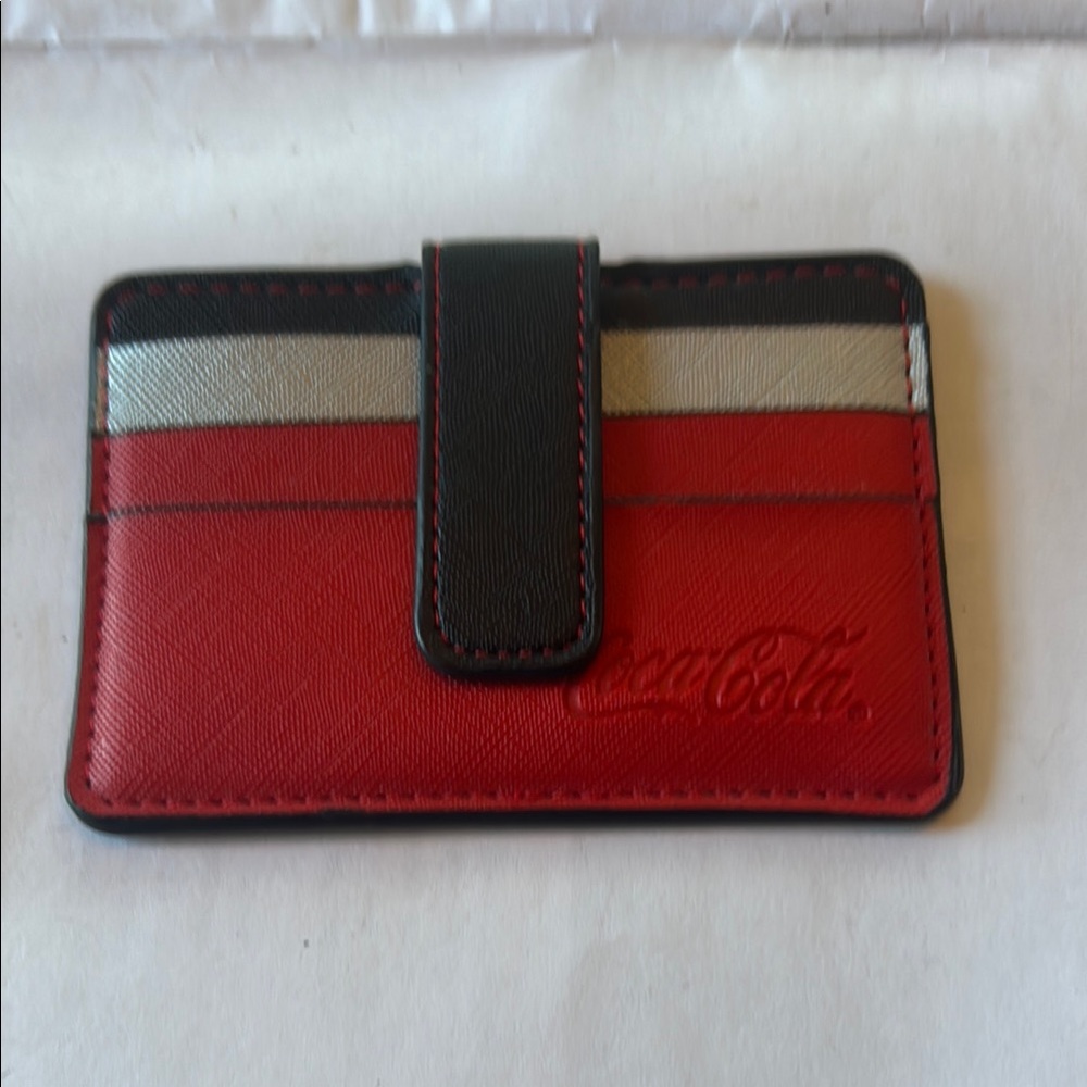 Coca Cola Red and Black Key Card Holder